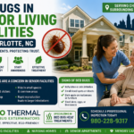 Bed bugs in Charlotte senior living facilities pose serious health and legal risks. Learn warning signs, NC regulations, and heat treatment solutions from Eco Thermal Bed Bug Exterminators.